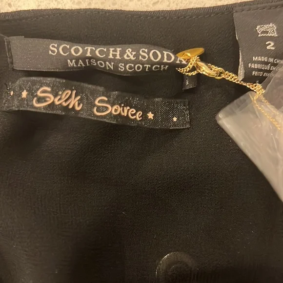 Scotch and Soda NWT Silk Soirée Dress 2 - Picture 5 of 13